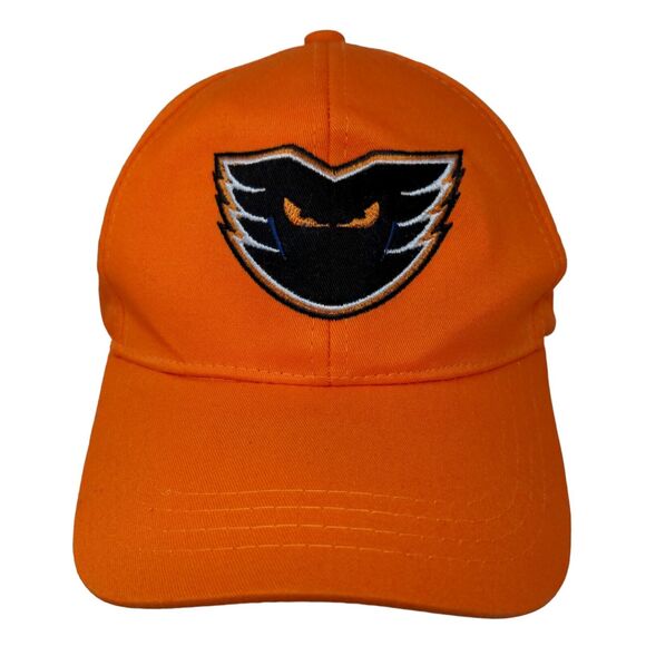 Service Electric Men's Strapback Hat Orange Adjustable Embroidered Logo - Picture 1 of 6